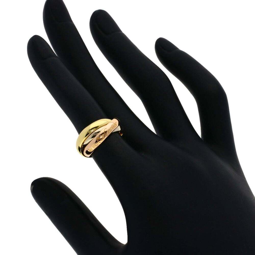 CARTIER Authentic 18k Gold Trinity Ring #47 - Picture 4 of 6